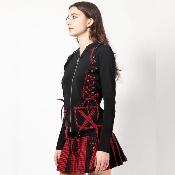 NWT - Tripp NYC BO PEEP HOODIE RED - L - Picture 4 of 9